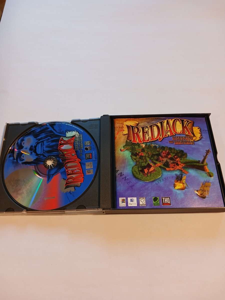Redjack, Revenge of the Brethren CD-Rom, Windows95/Mac