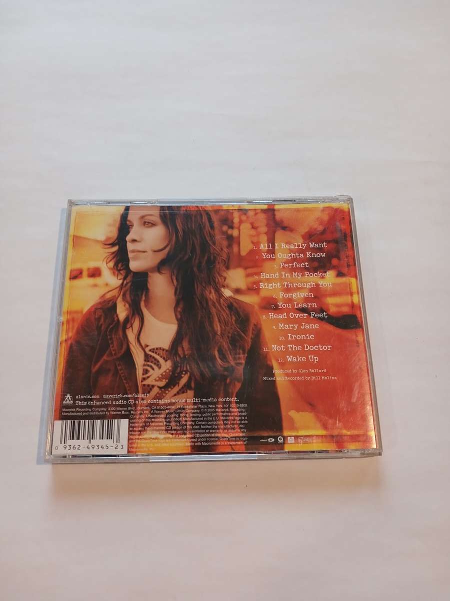 Alanis Morissette, Jagged Little Pill Acoustic, Enhanced CD, Europe