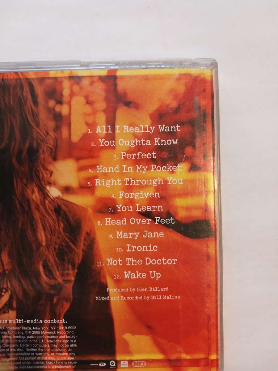 Alanis Morissette, Jagged Little Pill Acoustic, Enhanced CD, Europe
