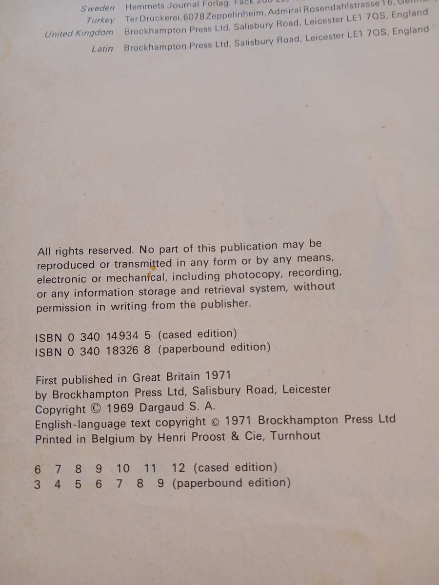 Asterix in Spain by Goscinny and Uderzo, Hardcover, 1971