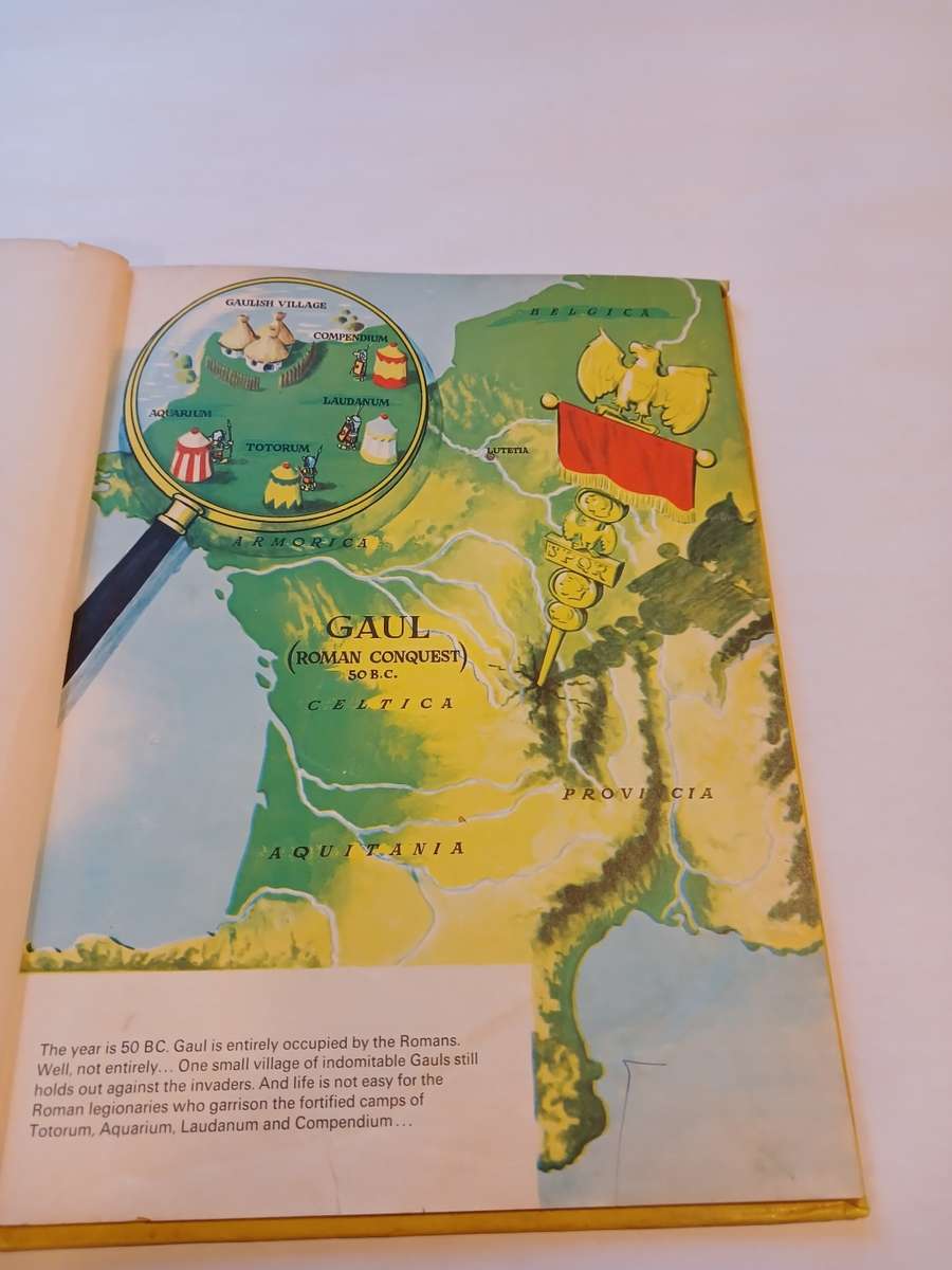 Asterix in Spain by Goscinny and Uderzo, Hardcover, 1971