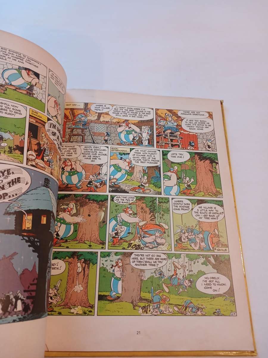Asterix in Spain by Goscinny and Uderzo, Hardcover, 1971