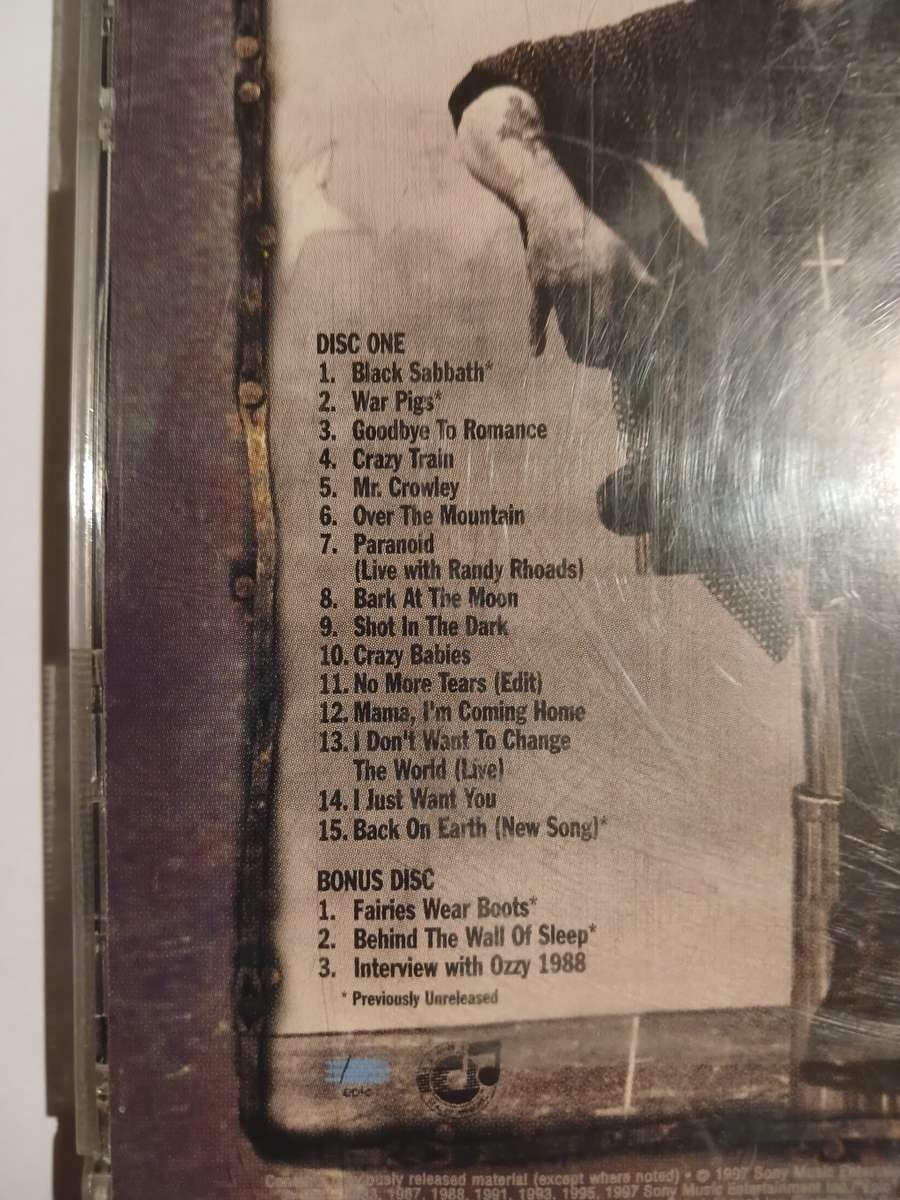 Ozzy Osbourne,The Ozzman Cometh, 2 x CD