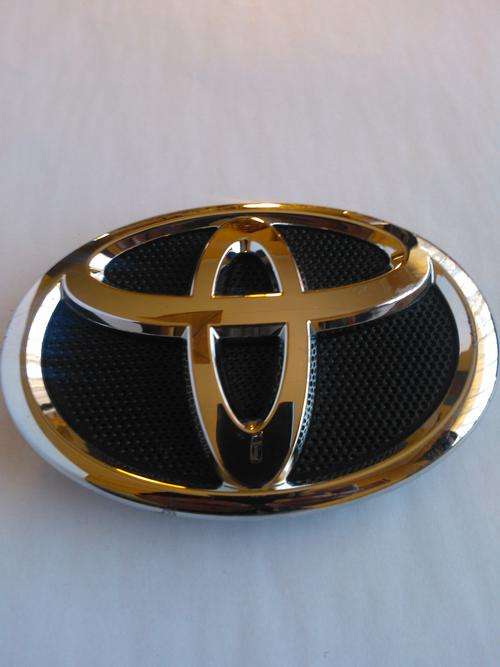 Toyota Mesh Badge - 14cm x 9.5cm