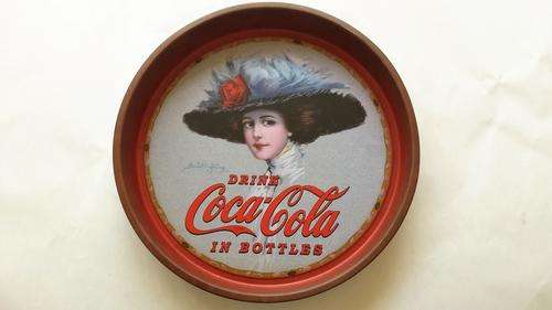 Coca-Cola metal tray