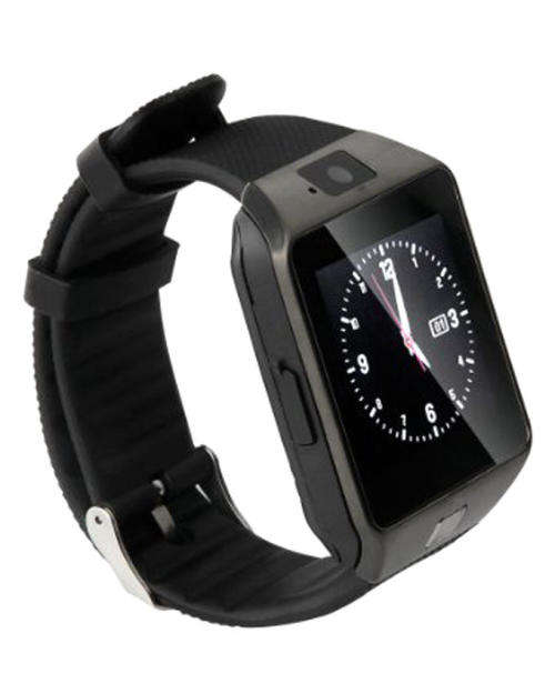 ***LOCAL STOCK*** DZ09 SMARTWATCH WITH 2.0MP CAMERA TF CARD UP TO 32GB WITH SIM SLOT - COLOUR BLACK