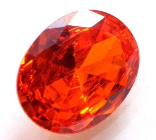 ***HUGE RARE*** ***LAB CERTIFIED*** 4.25 Ct Oval Cut Natural Orange Zircon