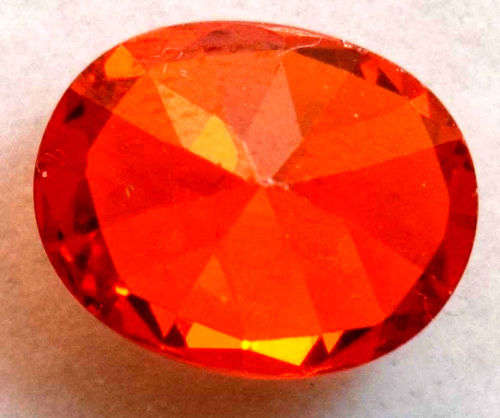 ***HUGE RARE*** ***LAB CERTIFIED*** 4.25 Ct Oval Cut Natural Orange Zircon