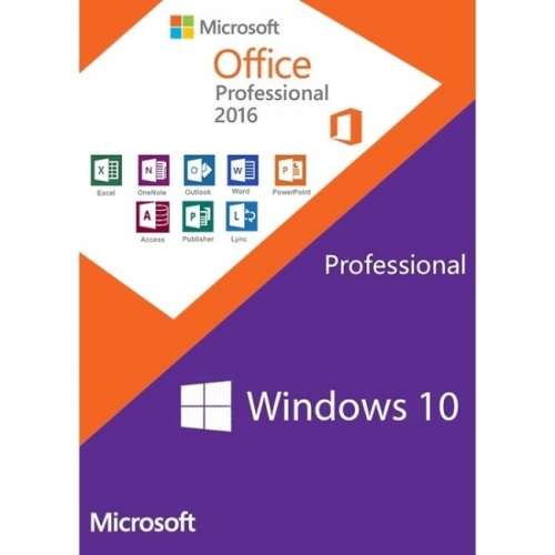 ***VALUE BUNDLE OFFER*** Microsoft Office Professional 2016 + Windows 10 Professional