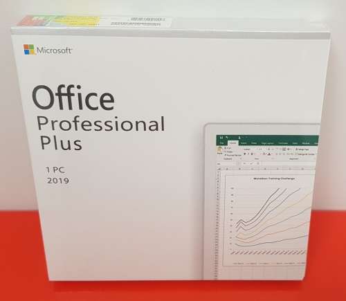 MICROSOFT OFFICE 2019 PROFESSIONAL PLUS EDITION. Sealed Retail Package.