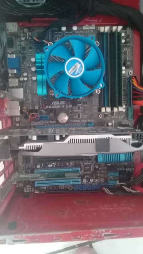 1155 Motherboard - broken