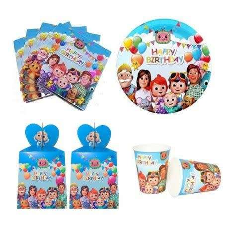 Cocomelon boxes party combo set