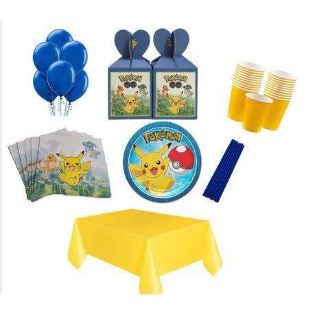 Pokemon party decor combo set