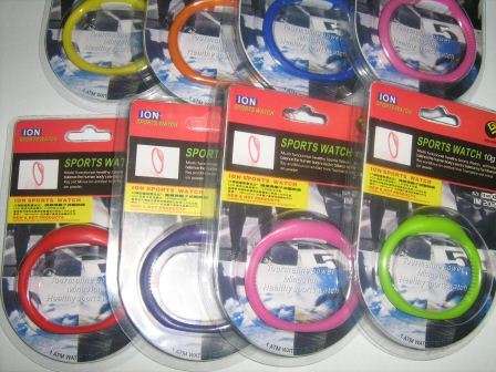 Minus Ion Waterproof Sport Wrist Bracelet Electric Watch