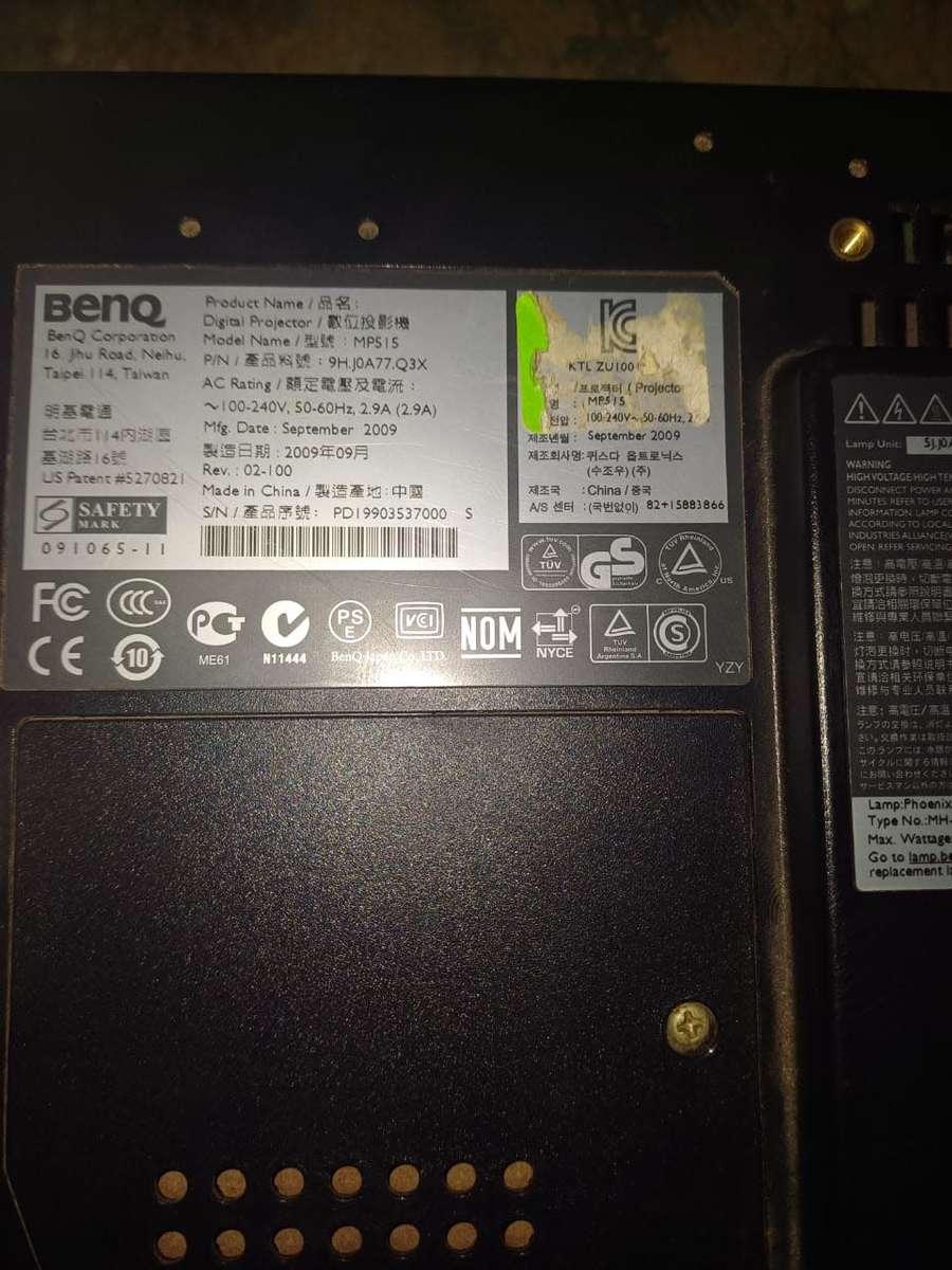 Benq Projector MP515