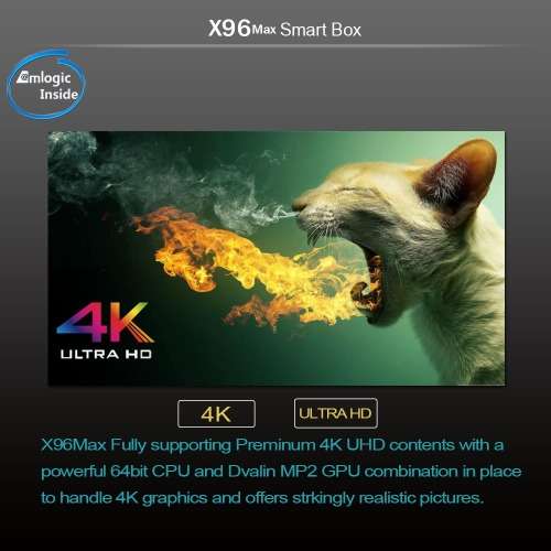 ALL NEW X96 MAX ANDROID TV BOX 2Gb/16Gb