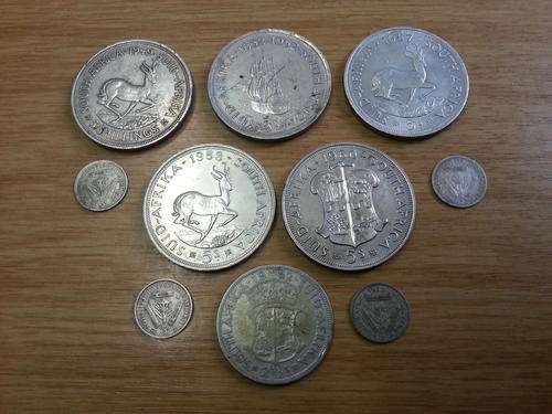 LOTS OF SILVER!!!! 5 SHILLING LOT!!