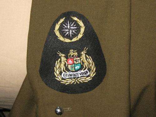 RECCE S/MAJOR RANK (COLLECTORS COPY)