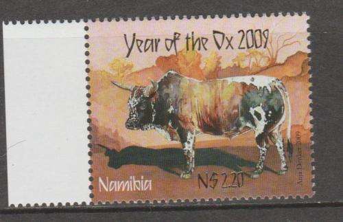 Namibia 2009 S.A.C.C. 651 "Year of the Ox"  One stamp M.N.H.
