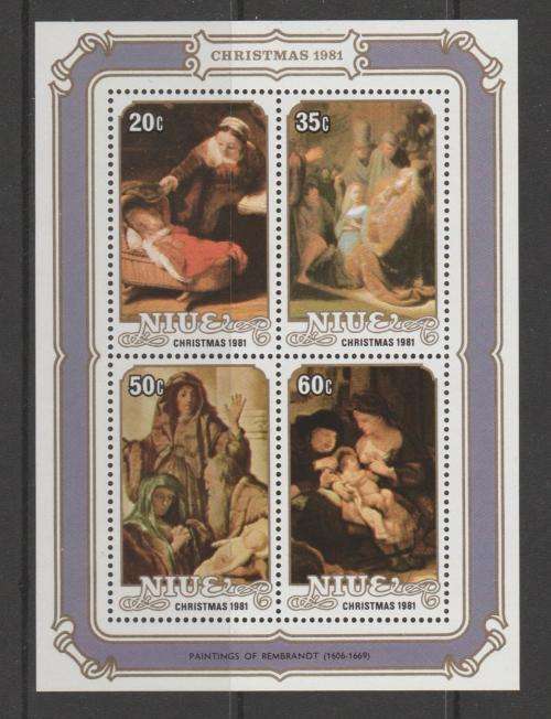 Thematic "Religious" M/Sheet M.N.H. (as per scan)