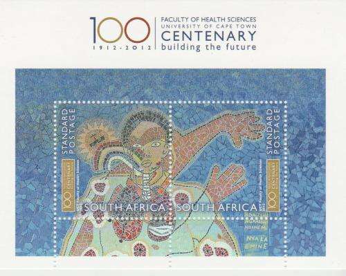 S.A. 2012 "Centenary of Health Sciences at U.C.T. M/Sheet M.N.H.