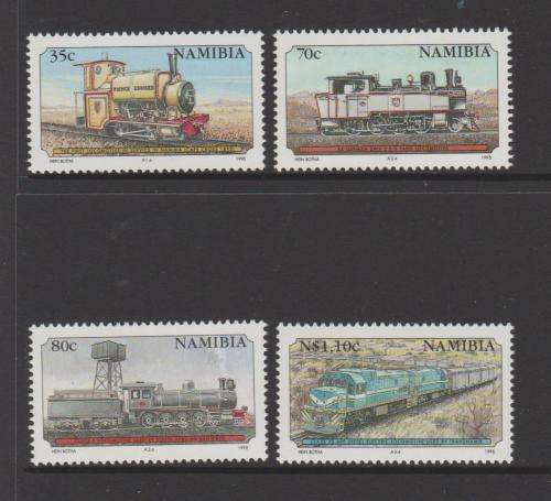 Namibia 1995 "Centenary of Railway Services in Namibia" Set of 4 M.N.H.