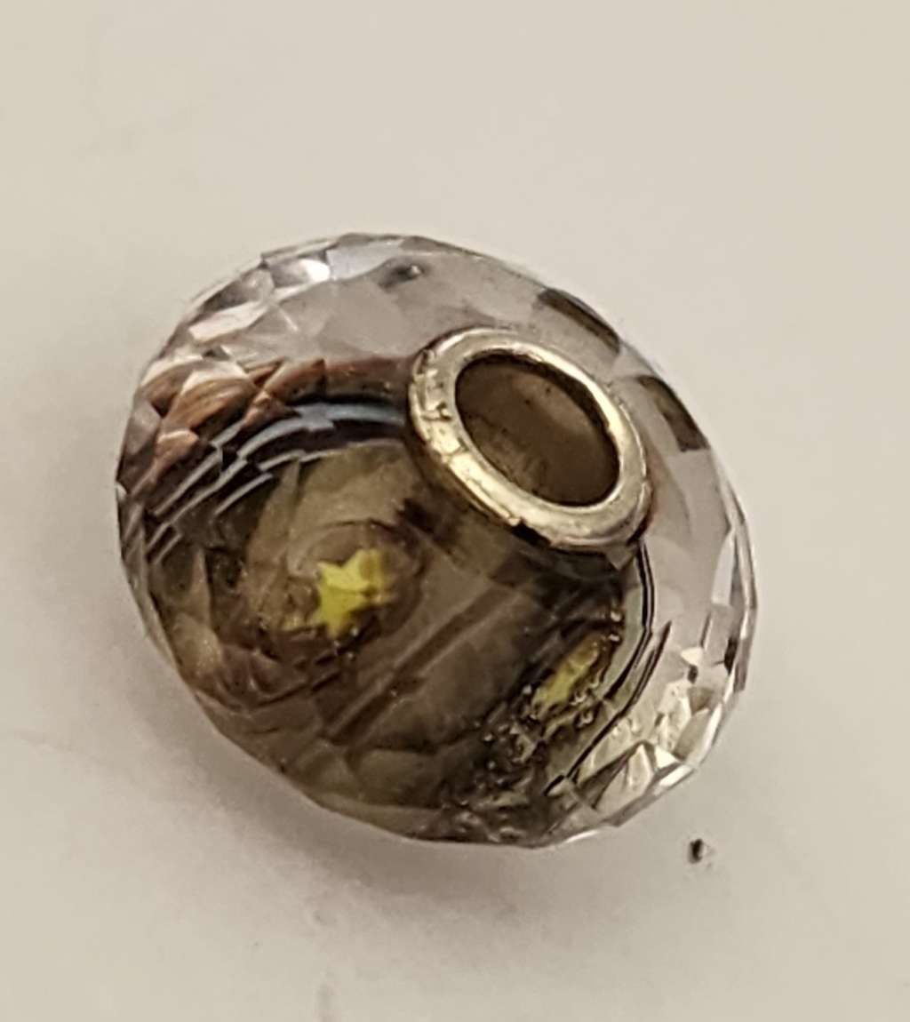 Transparent Reflective Trollbead - RETIRED BEAD