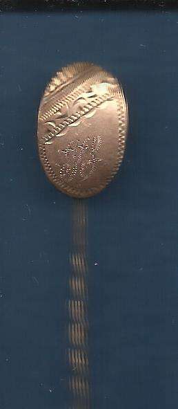 ANTIQUE 9 CARAT GOLD TIE PIN 1,2 gram VF