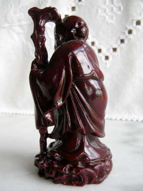 Three Gods / Three Wise Men - Fuk Luk Sau - Set of 3 figurines