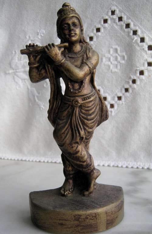 Krishna playing flute