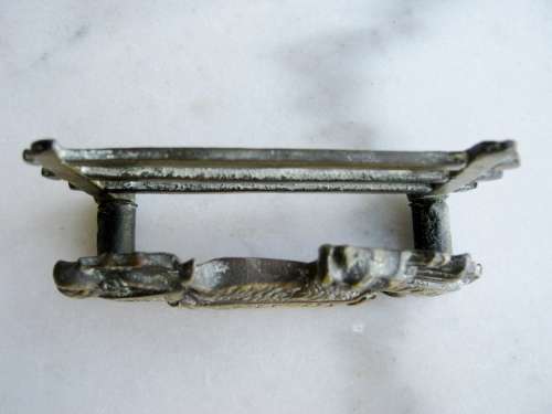 Brass Letter Holder - Scottish Terrier "Bonnie Scotland"