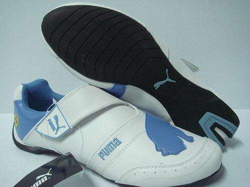 Puma size 6 blue