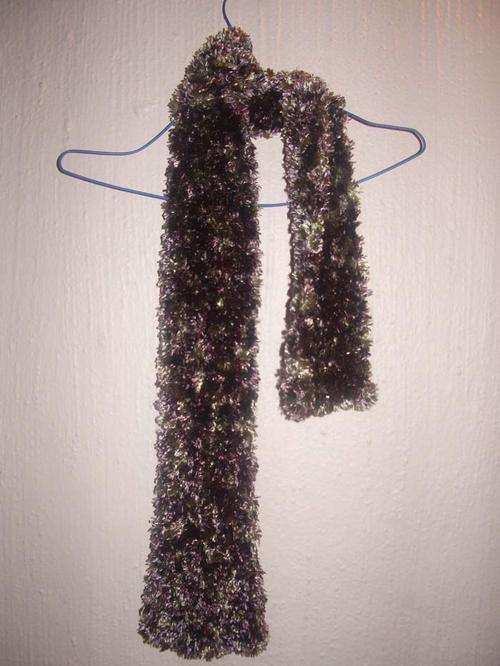 Green and Purple Scarf