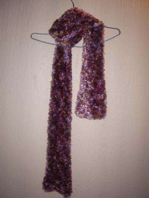 Warm Purple Scarf