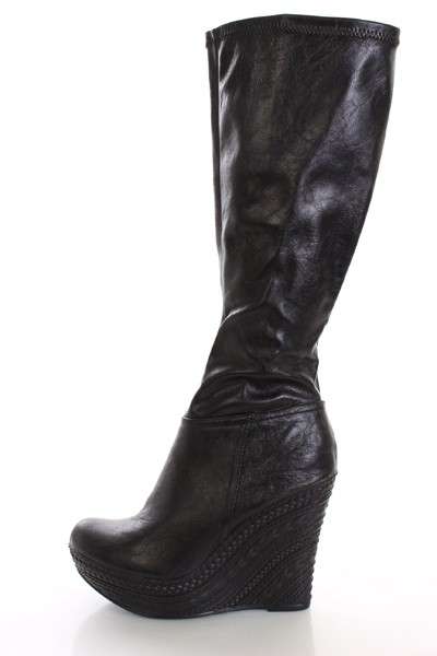 STUNNING!!!   LADIES WEDGE BOOTS   (SIZE 4 - 9)