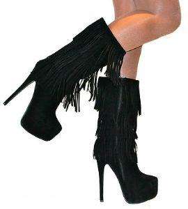 STUNNING!!!   LADIES HIGH HEEL BOOTS   (SIZE  3 - 8)   WHILE STOCKS LASTS