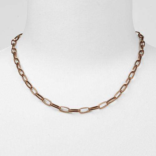 DYRBERG/KERN OF DENMARK. NEW ANTIQUE FINISH COPPER TIPONYA COLLECTION , LENGTH 52CM