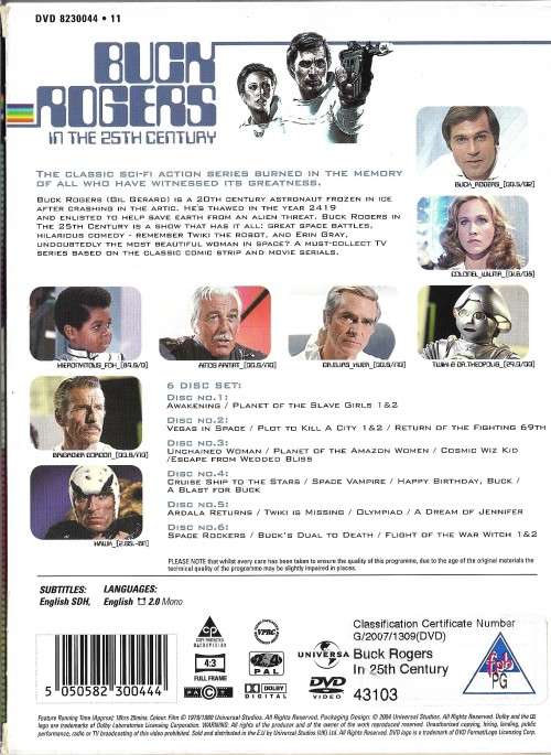 Buck Rogers in the 25th Century - Season 1 DVD Set