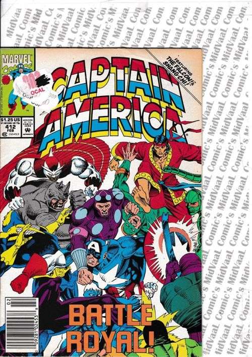 CAPTAIN AMERICA # 412 CONDT GOOD+