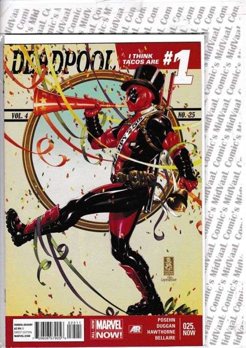 DEADPOOL # 25 MINT