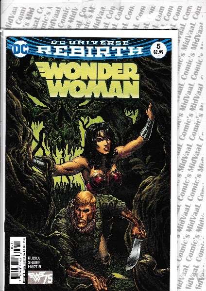 DC UNIVERSE REBIRTH - WONDER WOMAN # 5 MINT
