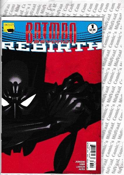 DC UNIVERSE REBIRTH - BATMAN BEYOUND # 1 MINT