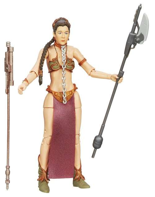 Star Wars The Black Series #05 Princess Leia Slave Outfit 6 Inch Figure by Hasbro