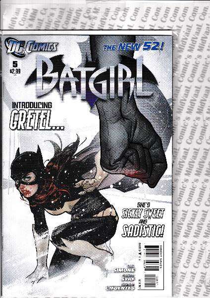 BATGIRL THE NEW 52! # 5 MINT