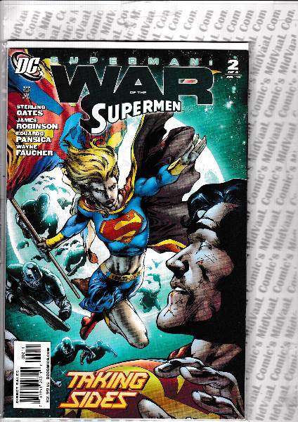 WAR OF THE SUPERMEN # 0 - 4 COMPLETE RUN - MINT