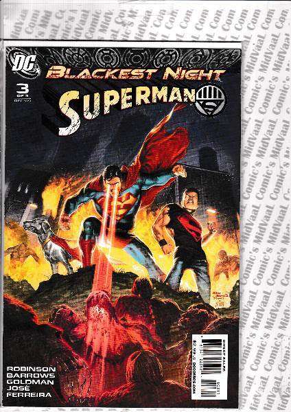 BLACKEST NIGHT - SUPERMAN # 3 OF 3 MINT