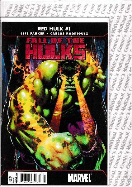 RED HULK - FALL OF THE HULKS # 1 MINT