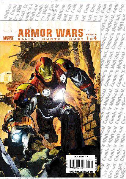 ARMOR WARS # 1 - 4 COMPLETE RUN - MINT