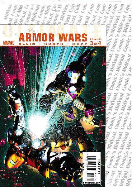 ARMOR WARS # 1 - 4 COMPLETE RUN - MINT
