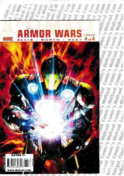 ARMOR WARS # 1 - 4 COMPLETE RUN - MINT